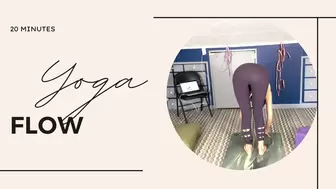 Yoga Workout From Behind