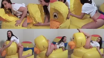 Kennedy Inflatable Duck Combo