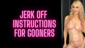 JOI for Gooners - Femdom POV, JOI, Loser Humiliation - Julia Robbie - 4K MOV