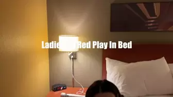 Lauren and Fayth on Fire in: Ladies in Red Play in Bed WMV