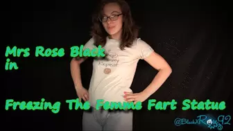 Freezing The Femme Fart Statue-MP4