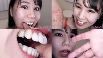 Miho - Biting by Japanese cute girl part1 bite-227-2 - wmv