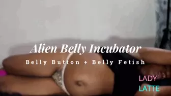 Belly Becomes an Alien Incubator 1 (HIGHER QUALITY)