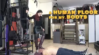 Lady Scarlet - A human floor for my boots (mobile)