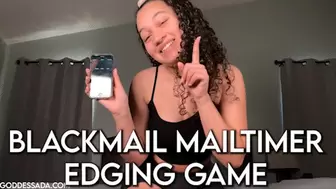 Blackmail Mailtimer Edging Game