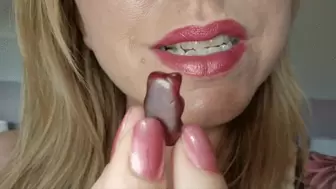 Gummy vore: careful what you wish for