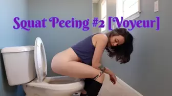 Squat Peeing #2 [Voyeur] SD