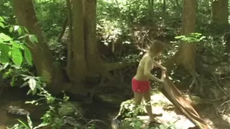 Hiker Fucks Carmen Hollywood When She Was Sunbathing On The Creek! (mp4 sd)