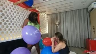 BALLOONS FILLED WITH FARTS - CLIP 3 FULL HD - KC JANUARY 2023!!!