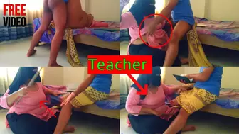 Sweet Female Teacher Gets Sweet while Teaching Student, & She want Monstrous Dick, when Student skip Read & Rides Her & Sperm Inside Vagina