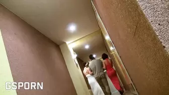 Fucking 2 fine chinese teens in the bathroom with massage