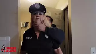 Kristyna Dark - Cop Captured and Taped (WMV Format)