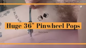 Bunny Blaire 36" Pinwheel Pops