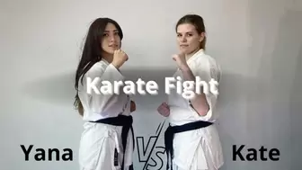 Casting video 2 – Karate fight Yana vs Kate