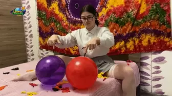 Sabina Fingernail Pops Balloons (Globos) Non-Nude HD (1920x1080)