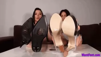 Sore Sexy Feet - Shoe Fetish - HD MP4