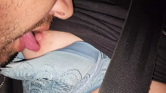 Random cumslut blowing my wang after a night out