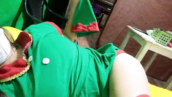 new viral find!! Elf female seduces sexy subscribers and touches her sensual tight hairy pussy