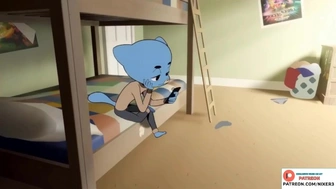 GUMBALL MOM RECORD A SPECIAL MOVIE ???? FURRY ANIME ANIMATION 60FPS