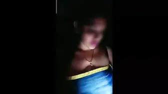 Cute horny slut romance with shadow sex show saggy titties pressing sleazy talking telugu audio telugu fuckers