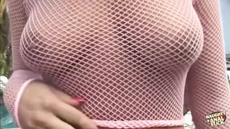 Before Getting Her Juicy Booty Pummeled the Busty Blonde Deepthroats His Monstrous Dong with Joy