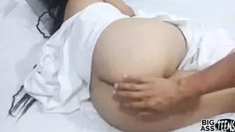 Stepmother mounts stepson while they share a bed in the middle of the night he penetrates her butt secrets with stepson