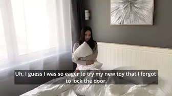 Caught My Roommate Fucking Tantaly Toy - She Got Rammed