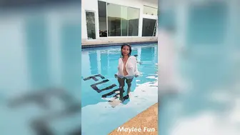 A Little Reveal in the Pool