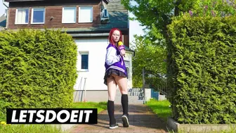 Alternative German Reporter Jezzicat Gets Sexed By Cougar Husband - LETSDOEIT