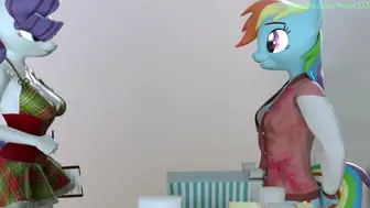 Futa Rainbow Dash My Little Pony Asian cartoon